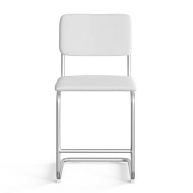 AllModern Walsh Linen Bar Counter Stool Wayfair